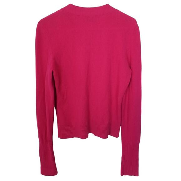 Classiques Entier Womens Cashmere Sweater Luxury Valentines Soft Girl Barbie L - Picture 8 of 8